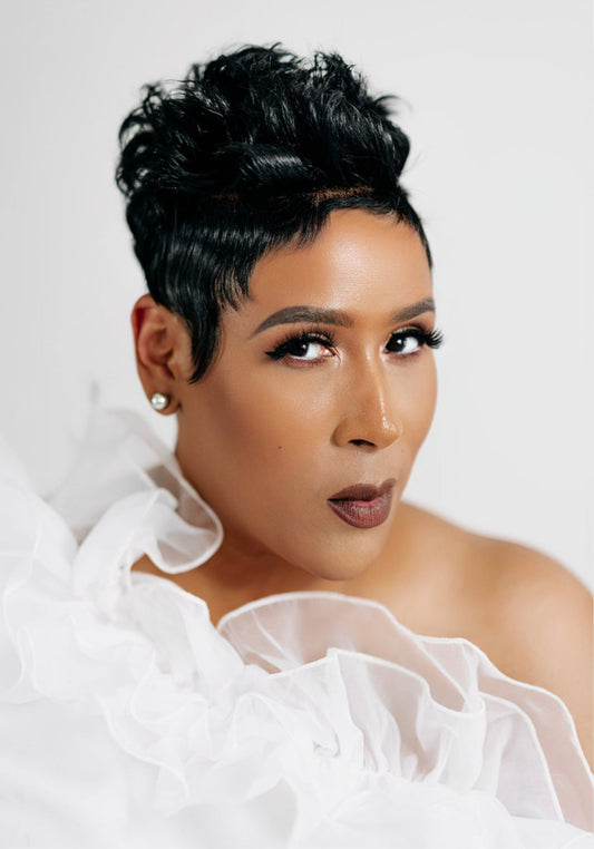 TruNu Scalp By Christina Benjamin “Perfect Pixie” Crown Topper