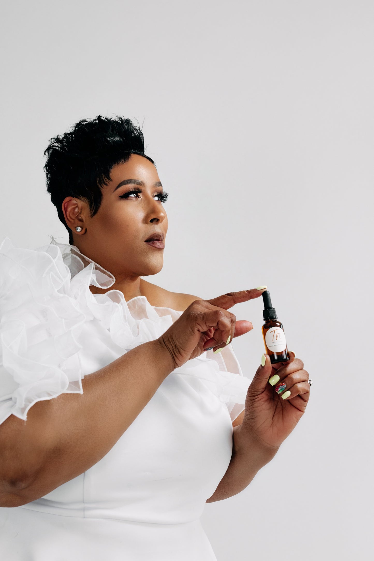 TruNu Scalp By Christina Benjamin “Perfect Pixie” Crown Topper