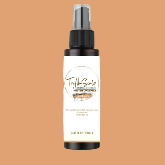 TruNu Scalp by Christina Hue Tint Lace Spray Light Brown 3.38 oz